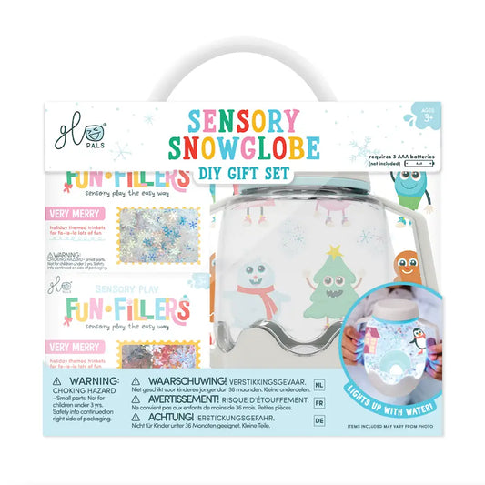 Glo Pals - Sensory Snowglobe DIY Gift Set