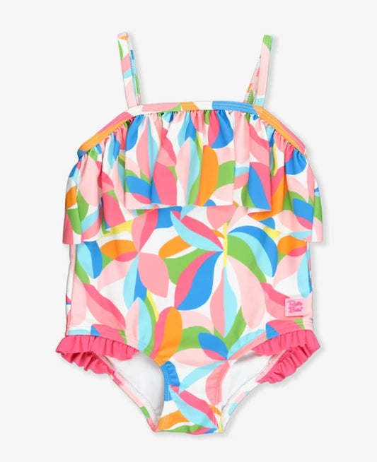 Rufflebutts - Tropical Adventure One-Piece Swimsuit
