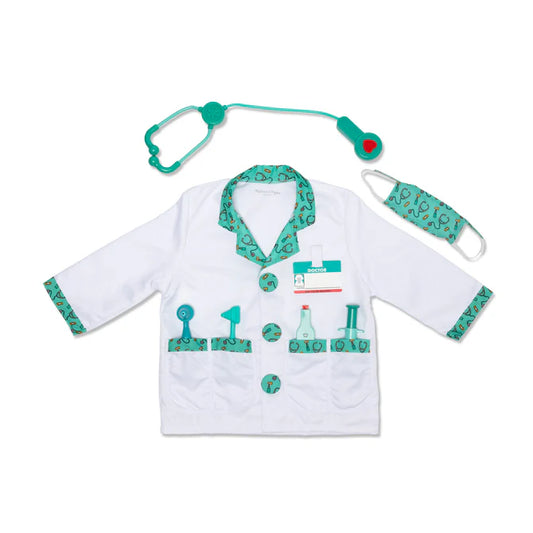 Melissa & Doug - Doctor Role Play Costume Set