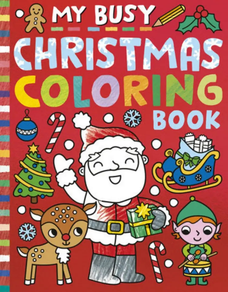 Penguin Random House LLC - My Busy Christmas Coloring Book