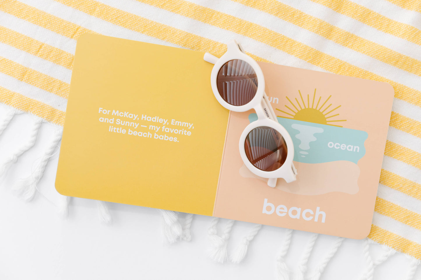 Left Hand Book House - Beach Baby- Board Book
