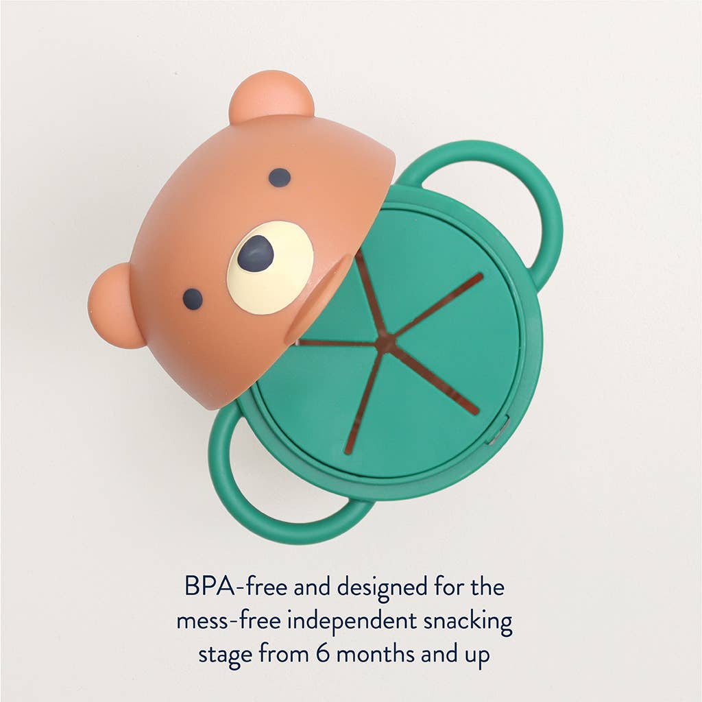 Itzy Ritzy - Itzy Snack Pal - Snack Cup: Bear