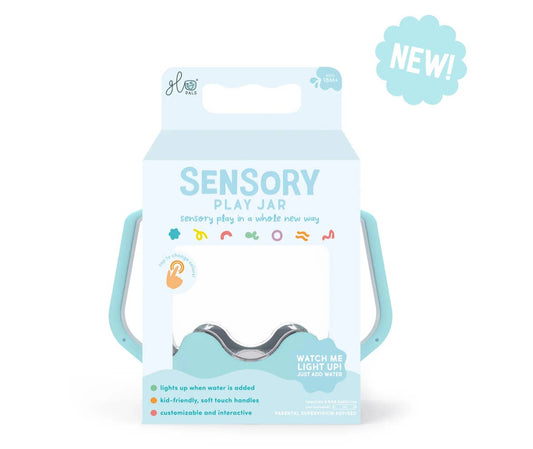Glo Pals - Frosty Blue Sensory Play Jar