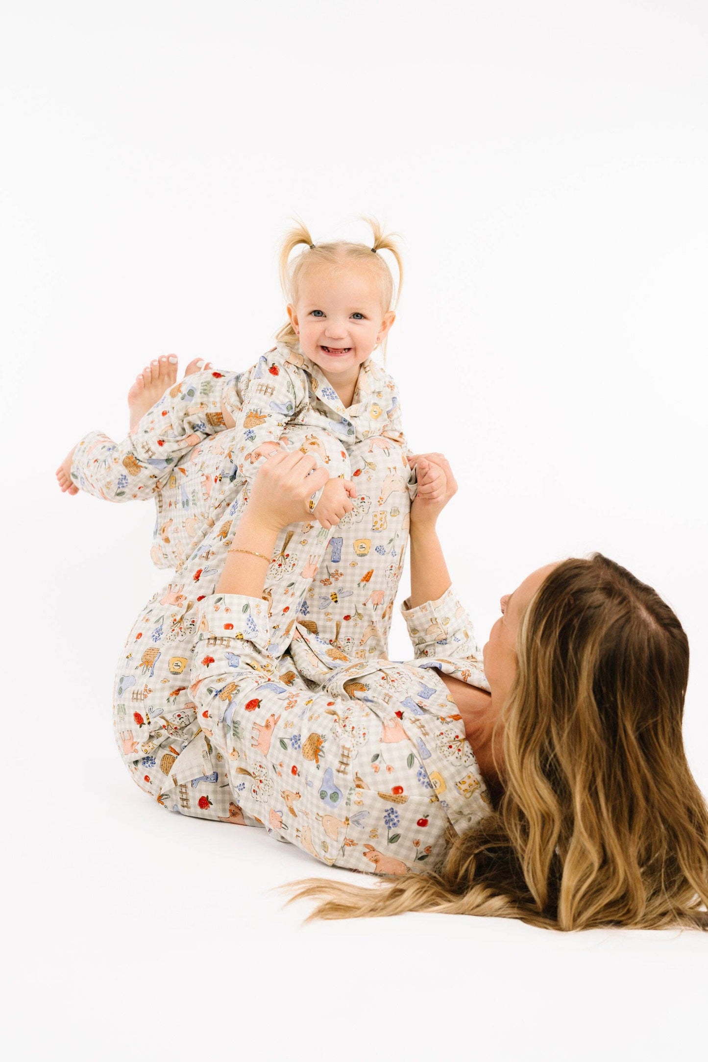 Little One Shop - Farm Days Bamboo PJ Button Up Set