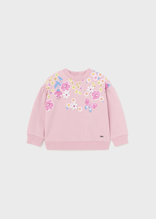 Mayoral - Floral Sweater Pullover