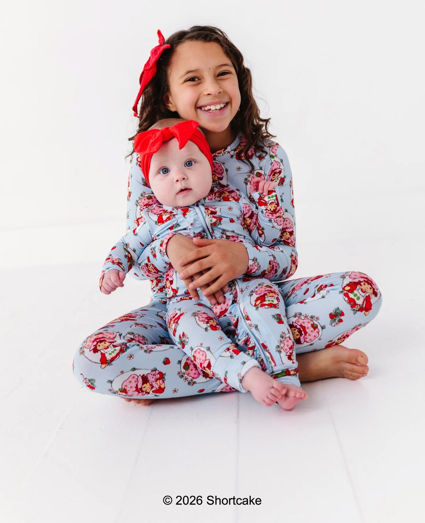 Birdie Bean - Strawberry Shortcake Ruffle Convertible Romper