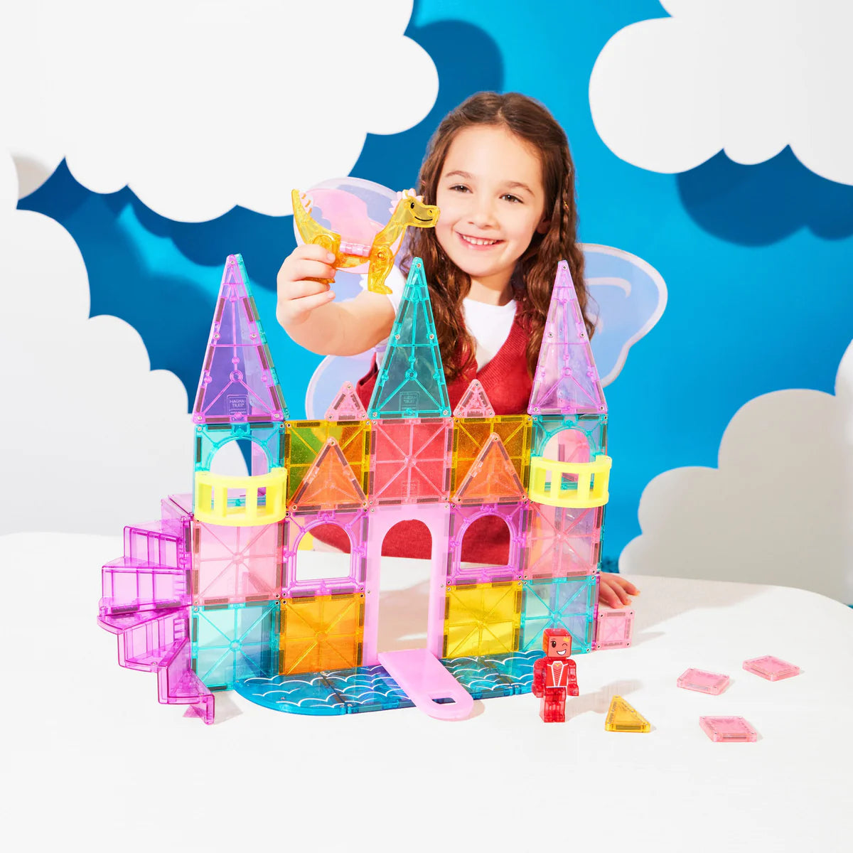 Magna-Tiles - Castle DLX 48-Piece Set