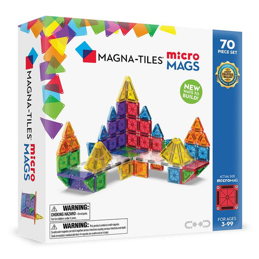 Magna-Tiles - microMAGS™ 70-Piece Set