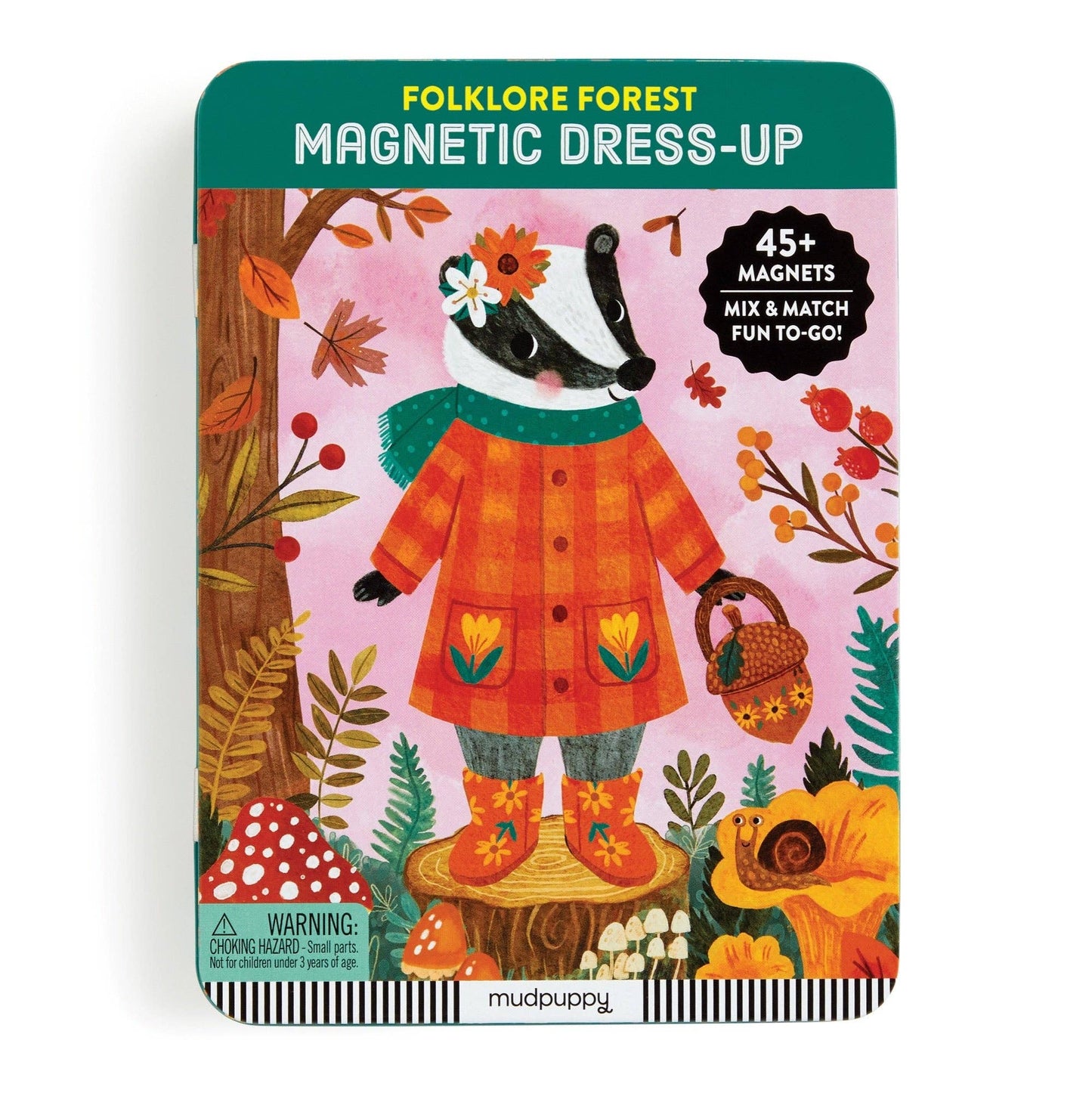 Chronicle Books - Folklore Forest Magnetic Dress-up Play Set