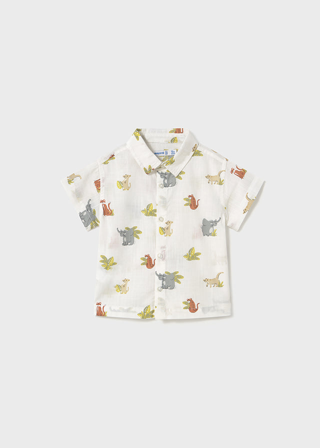 Mayoral - Animal S/S Shirt