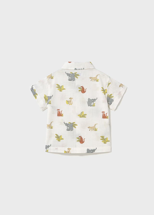 Mayoral - Animal S/S Shirt