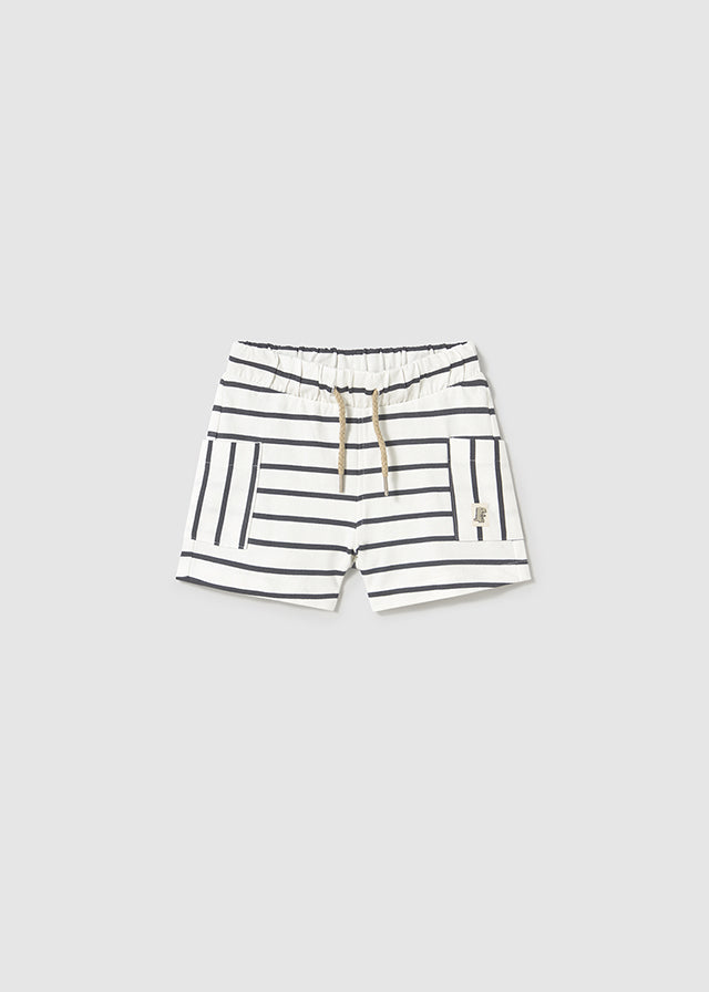 Mayoral - Charcoal Knit Bermuda Shorts