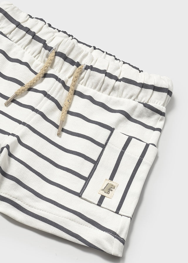 Mayoral - Charcoal Knit Bermuda Shorts
