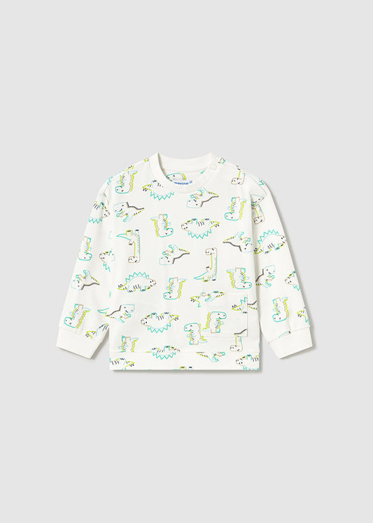 Mayoral - Dinosaur Printed Pullover