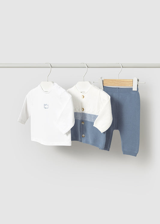 Mayoral - Riviera 3-Piece Knit Set