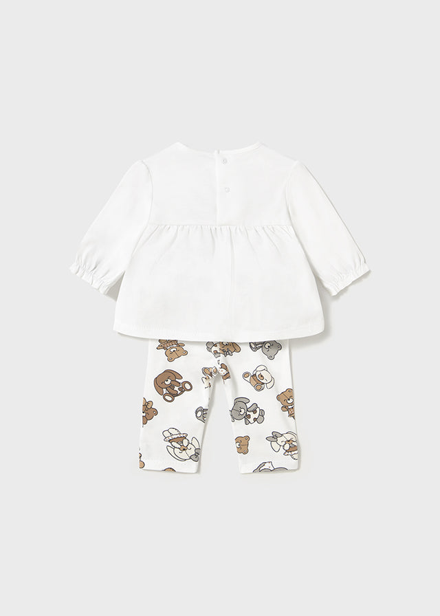 Mayoral - 2 Piece Legging Set - Bear