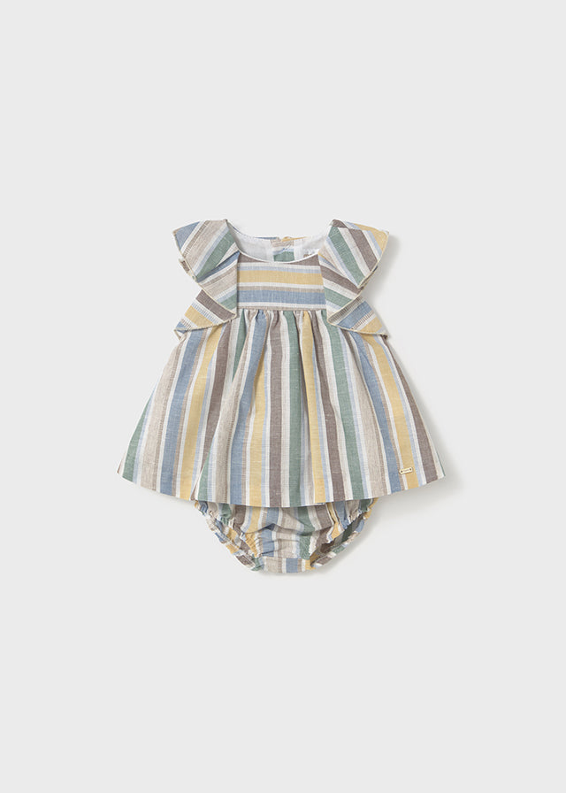 Mayoral - Stripes Linen Dress
