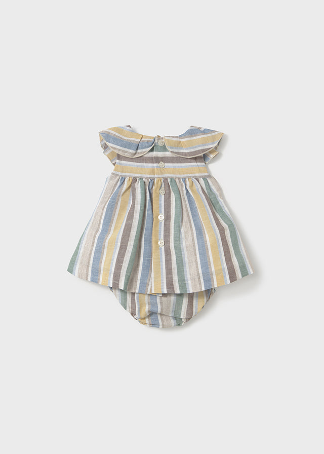 Mayoral - Stripes Linen Dress