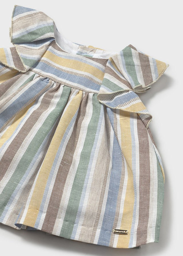 Mayoral - Stripes Linen Dress