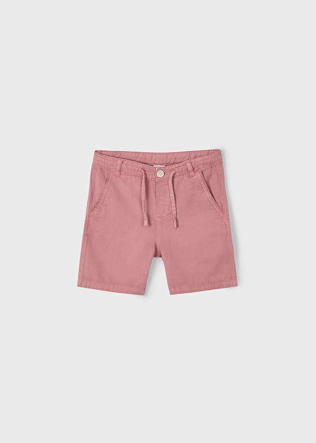 Mayoral - Guava Linen Bermuda Shorts