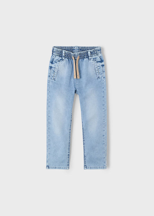 Mayoral - Soft Denim Jogger Pants