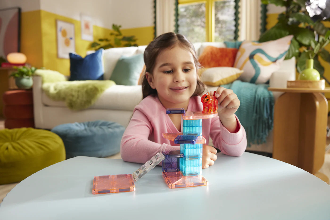 Magna-Tiles - Cat Tree 13 Piece Set