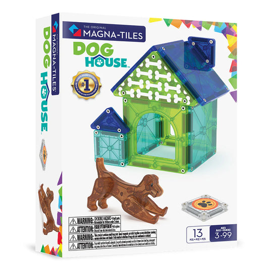 Magna-tiles - Dog House-13 Piece Set