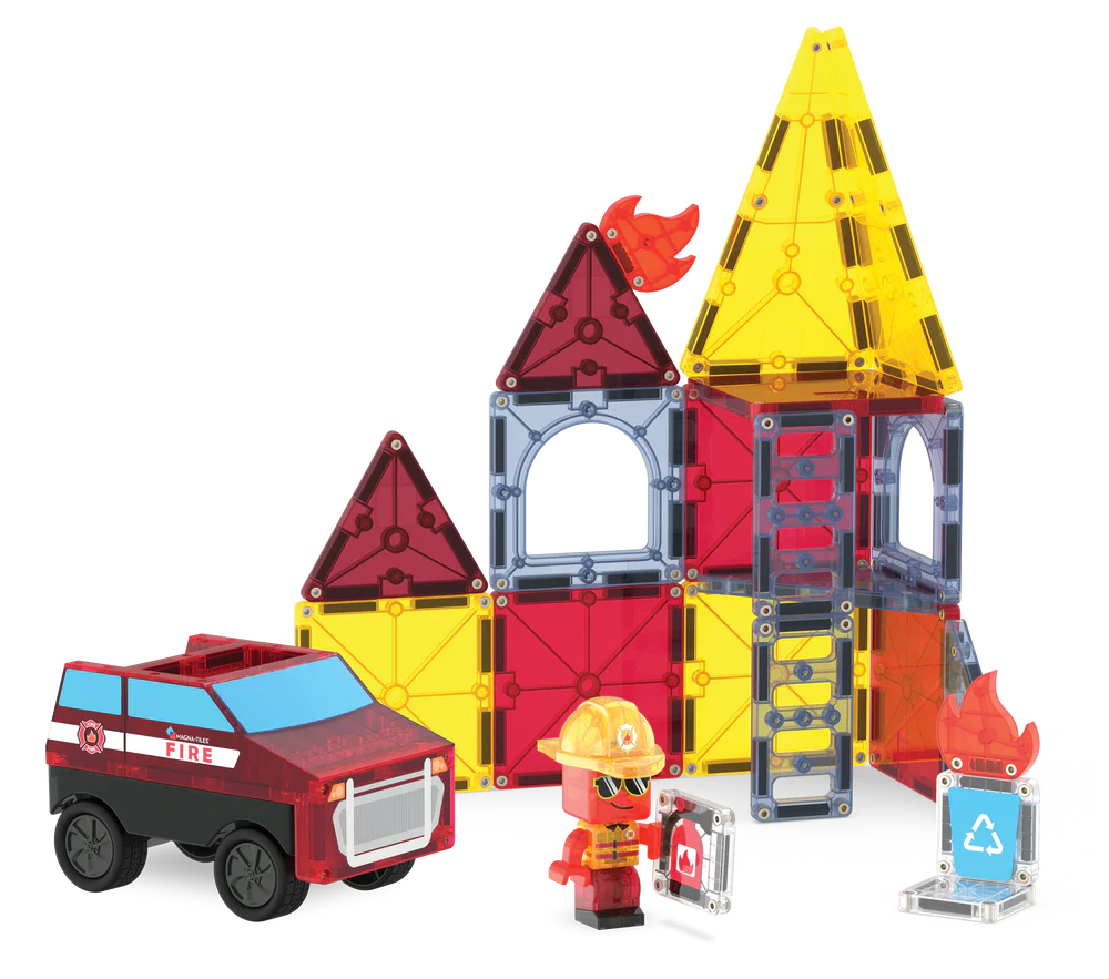 Magna-tiles - Fire Rescue-27 Piece Set