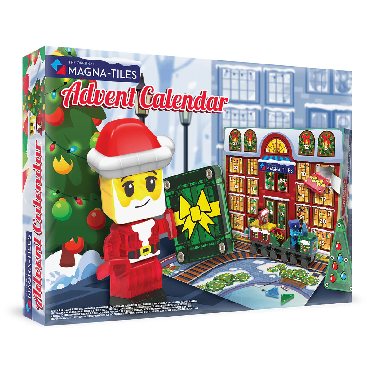 Magna-tiles - MicroMAGS Advent Calendar 34pc