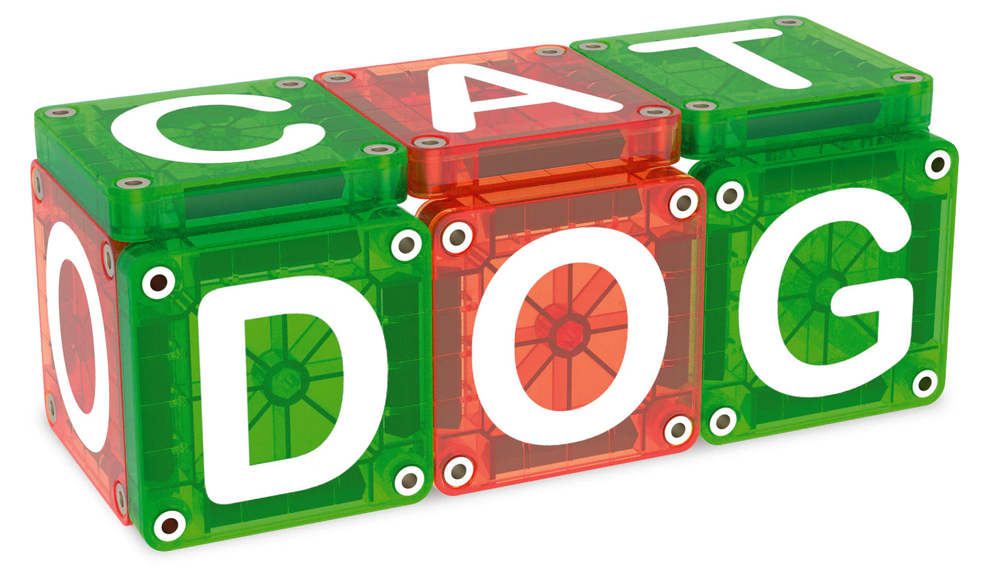 Magna-tiles - LEARN Letters 56 pc Set