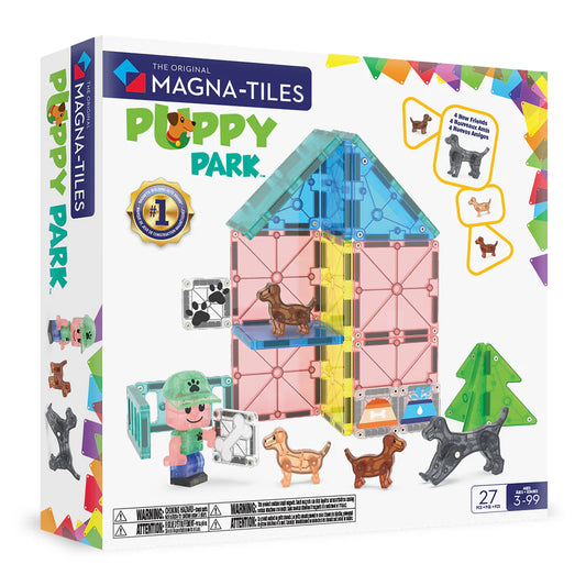 Magna-tiles - Puppy Park-27 Piece Set