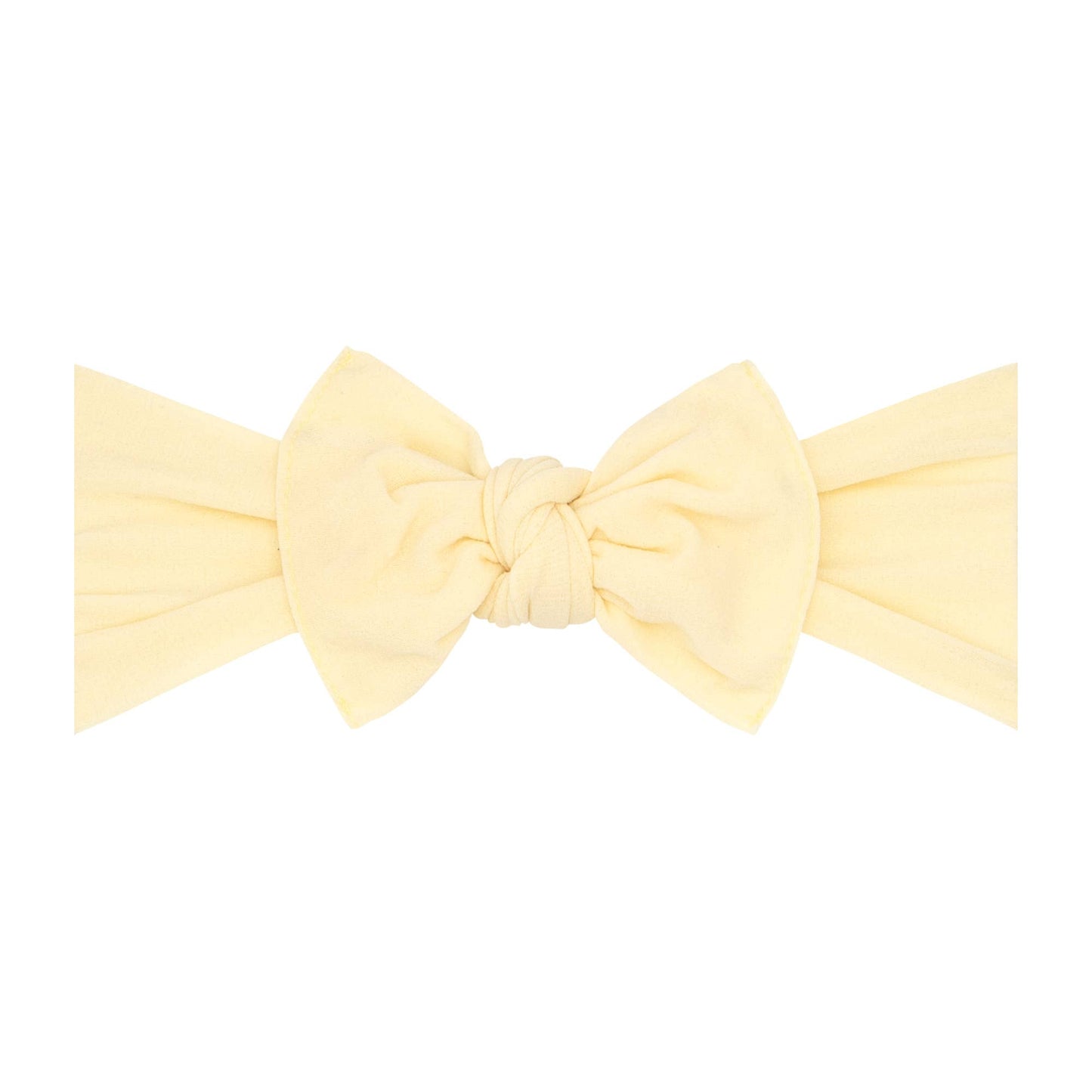 Baby Bling Bows - Baby Bling® The Original Knot soft nylon headband: Honeysuckle yellow