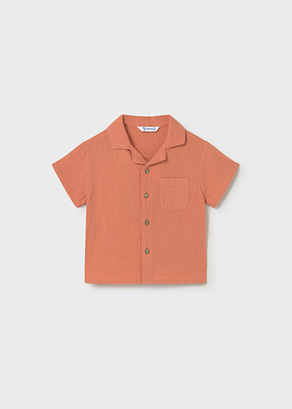 Mayoral - Clay Button Up S/s Shirt (1113)