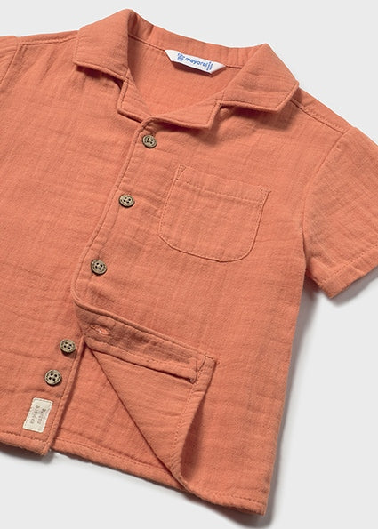 Mayoral - Clay Button Up S/s Shirt (1113)