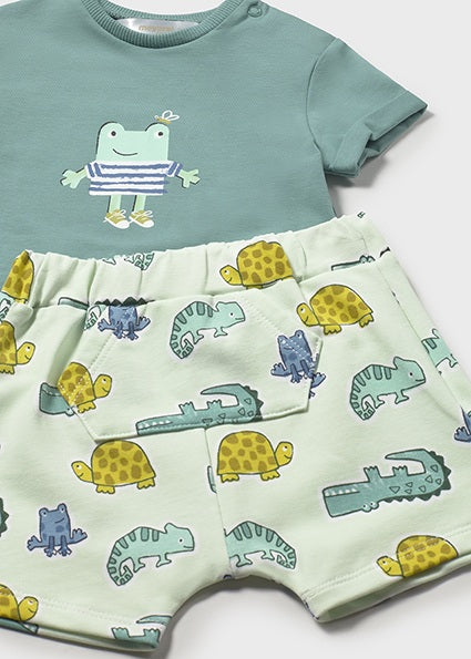 Mayoral - Turtle Short Trousers Set