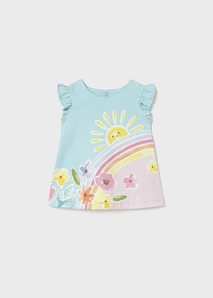 Mayoral - Hawaii Print Knit Dress (1810)