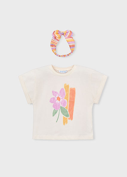 Mayoral - Bone T-Shirt w/ Headband (3010)