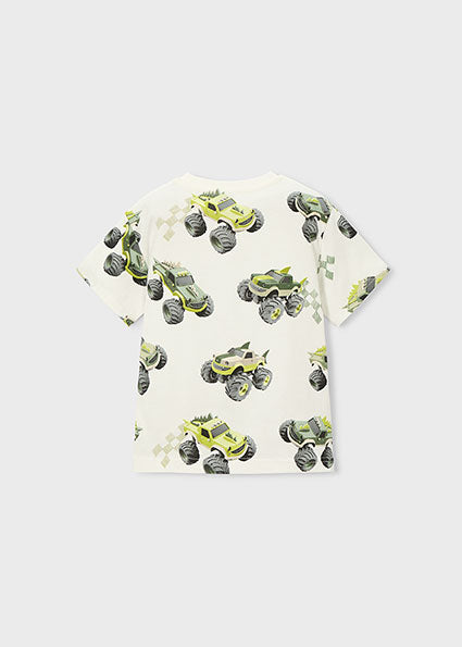 Mayoral - Trucks Short Sleeve T-Shirt (3068)