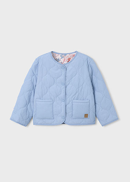 Mayoral - Sky Blue Reversible Padded Jacket (3452)