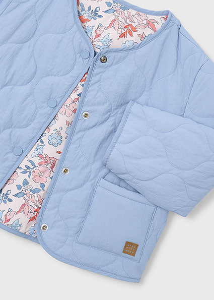 Mayoral - Sky Blue Reversible Padded Jacket (3452)