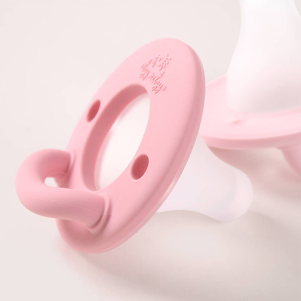 Itzy Ritzy - Latch & Soothe™ Breastlike Pacifier: Pink
