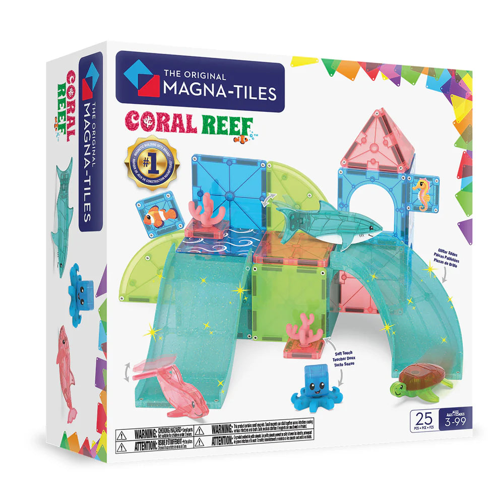 Magna-tiles - Coral Reef 25pc Set
