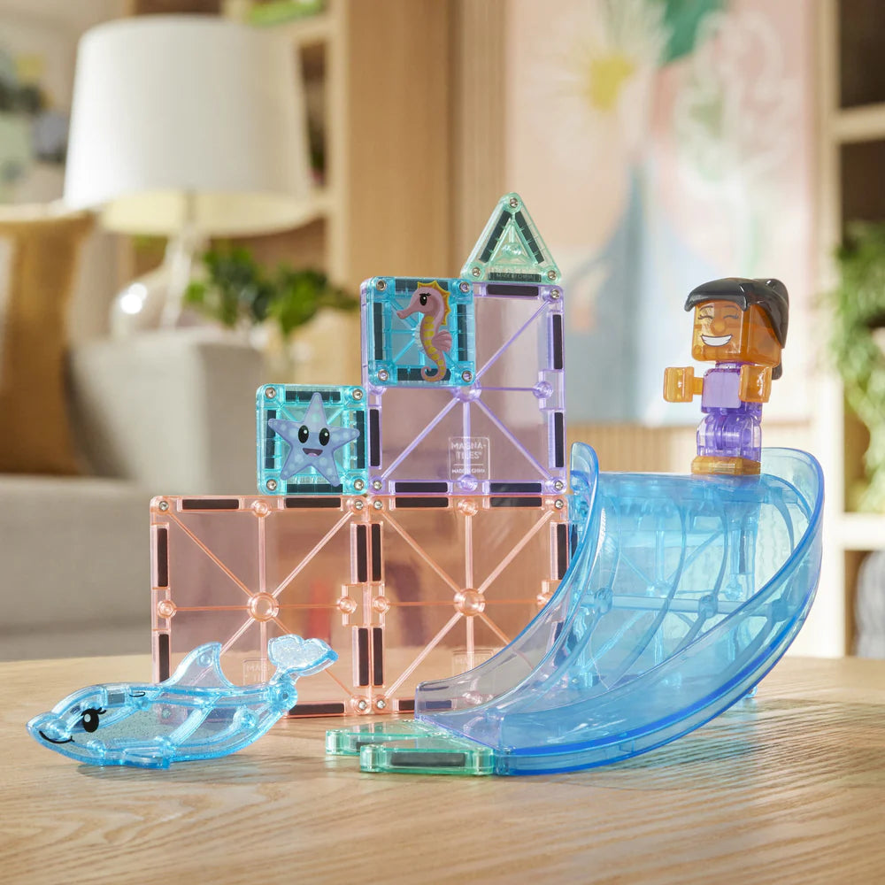 Magna-tiles - Dolphin Bay 13 pc Set