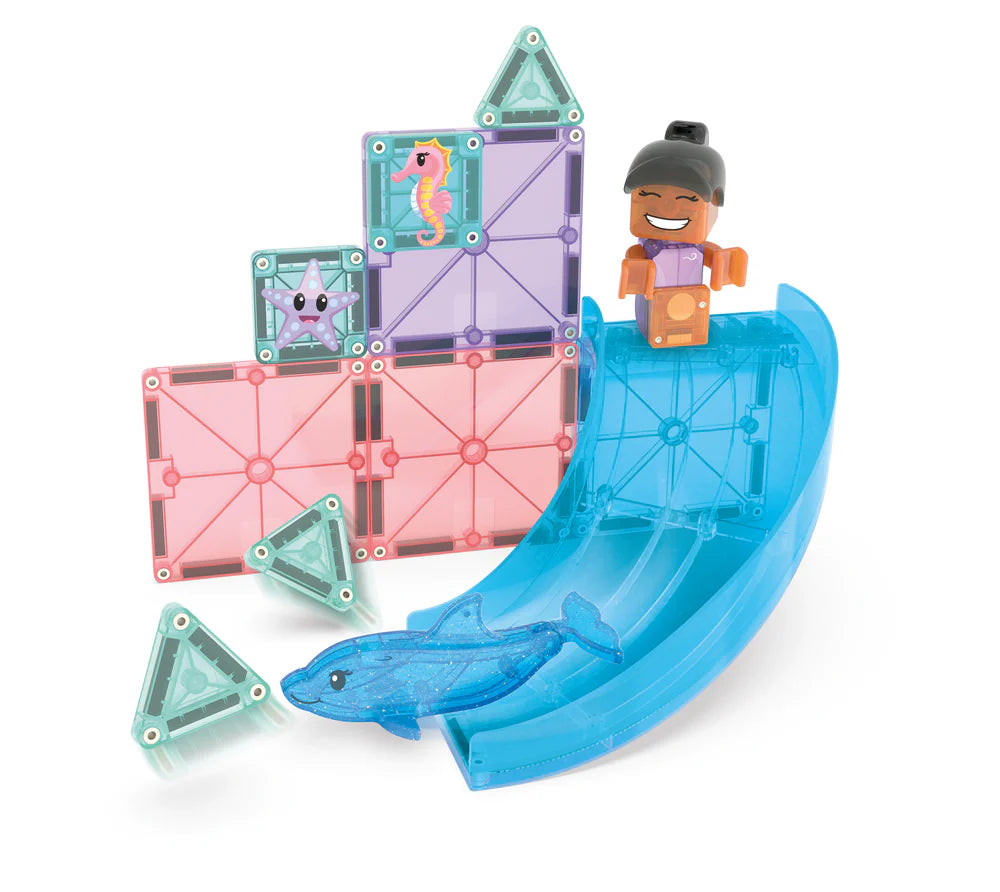 Magna-tiles - Dolphin Bay 13 pc Set