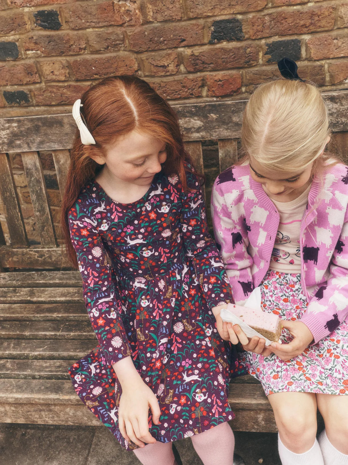 Tea Collection - Printed Ballet Dress || Tea Party Floral