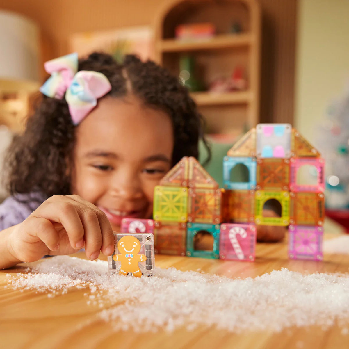 Magna-Tiles - microMAGS Travel Gingerbread House 24pc