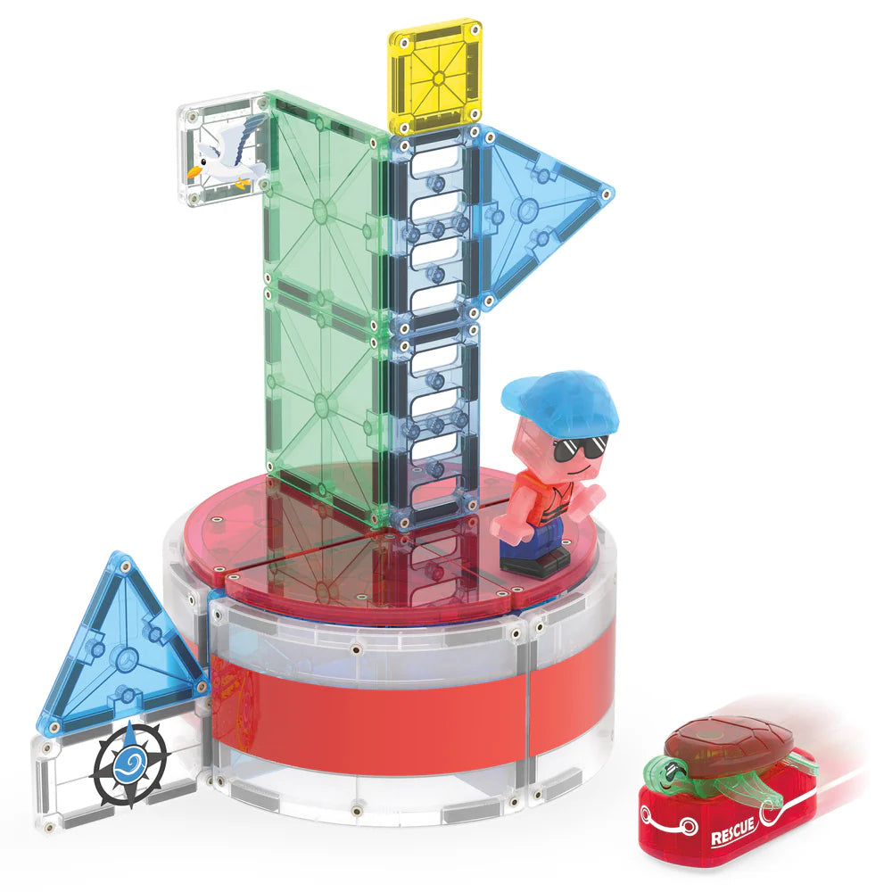 Magna-tiles - Lighthouse Rescue 26pc Set