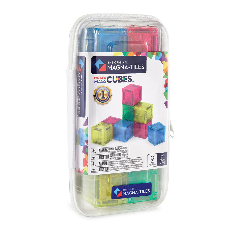 Magna-tiles - microMAGS Cubes 9pc Set