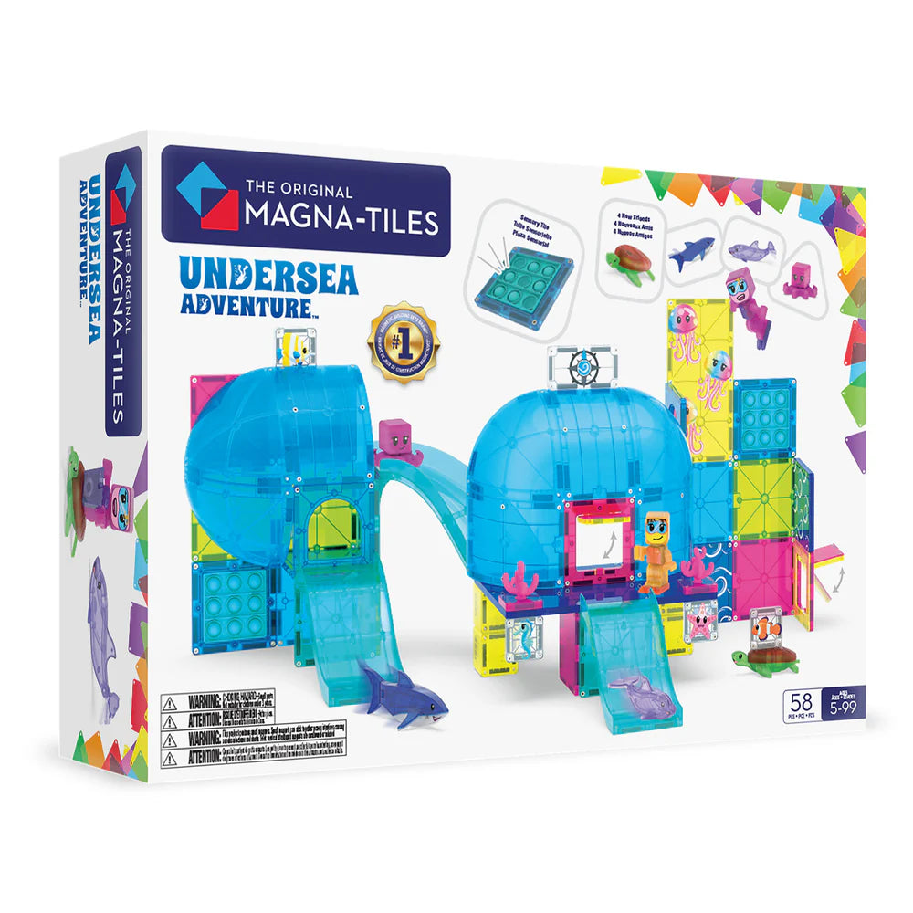 Magna-tiles - Undersea Adventure 58pc Set