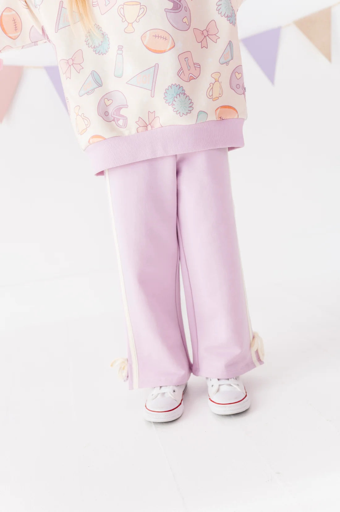 Birdie Bean - Pep Rally Purple Sweatpants
